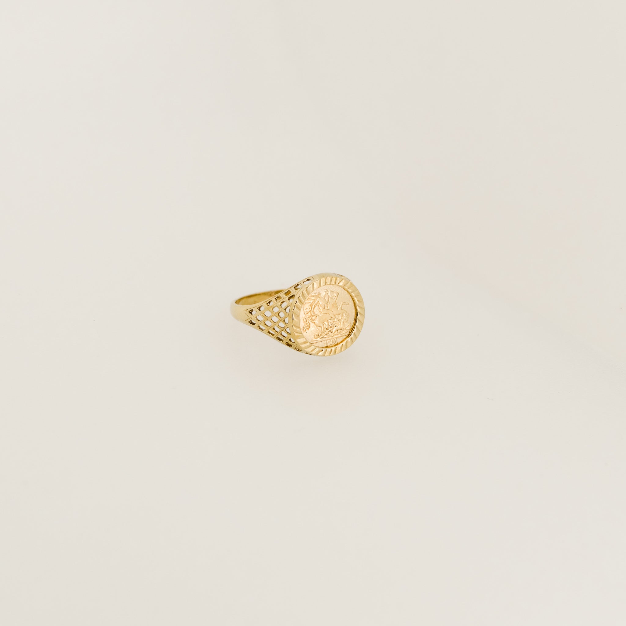 St george coin ring store