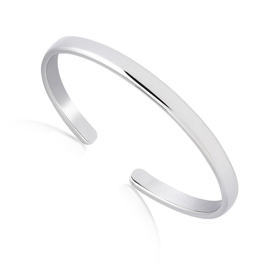 Unisex Cuff Handcrafted in Solid Sterling Silver or Solid Gold