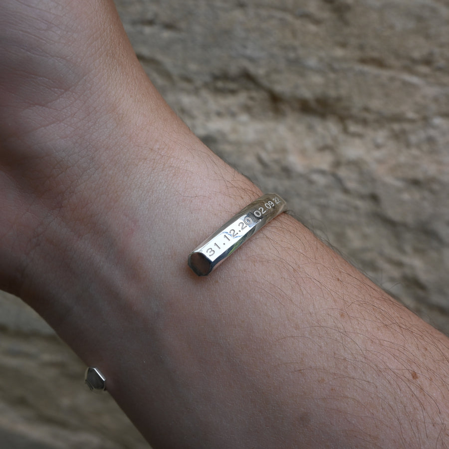 Unisex Personalised Bangle