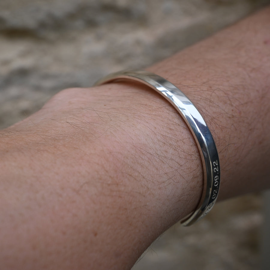 Unisex Personalised Bangle