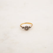 Antique Rose Cut Diamond Engagement Ring