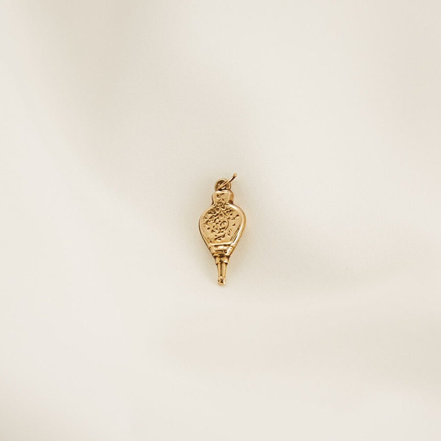 Fire Bellow 9ct Gold Pendant