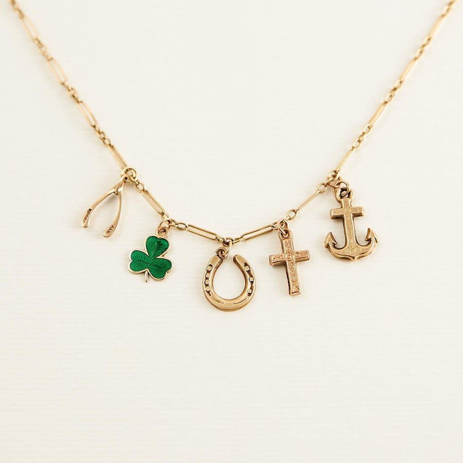 Long and Short Link Gold Chain