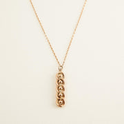 Suffragette Chain Brooch Pendant