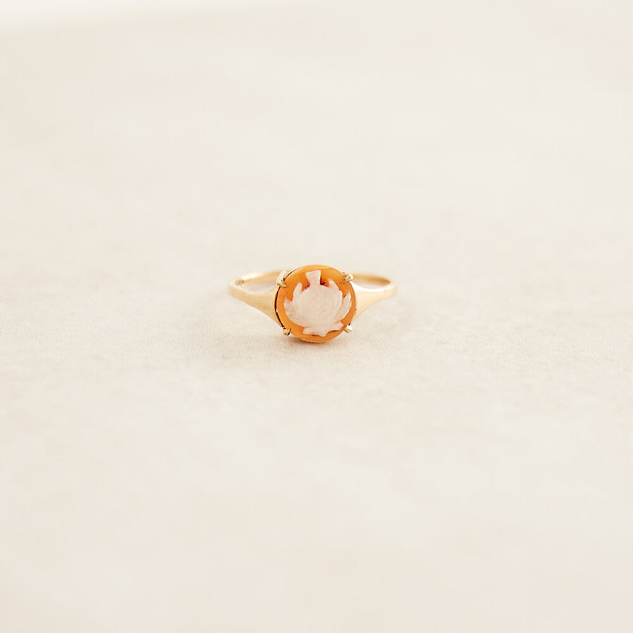 Thistle Cameo Ring