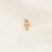 Mini Gold Cross Pendant