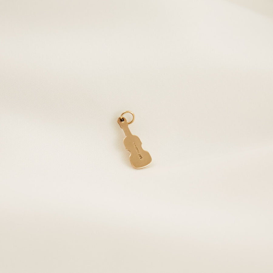 Violin Rose Gold Pendant