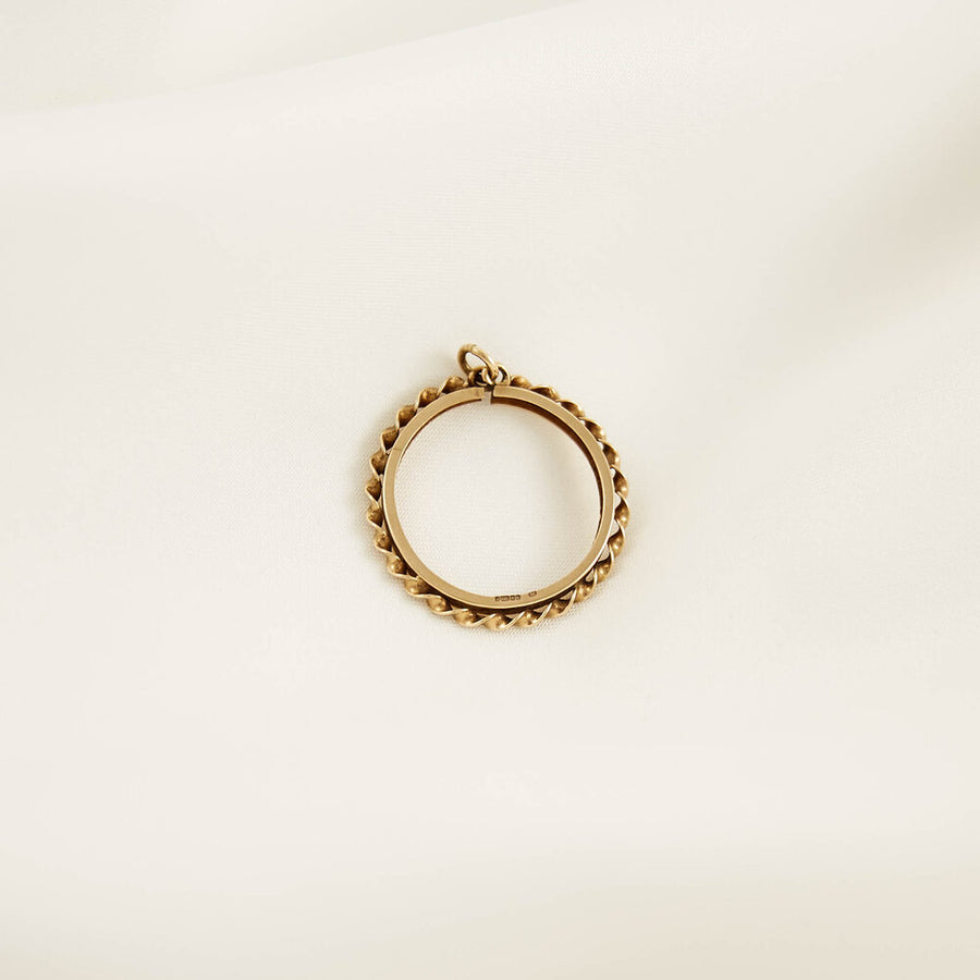 Mini Frame 9ct Gold Pendant