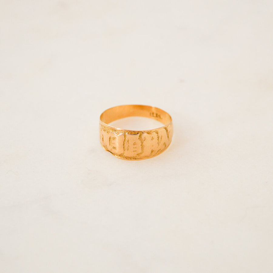 Victorian Engraved Ring