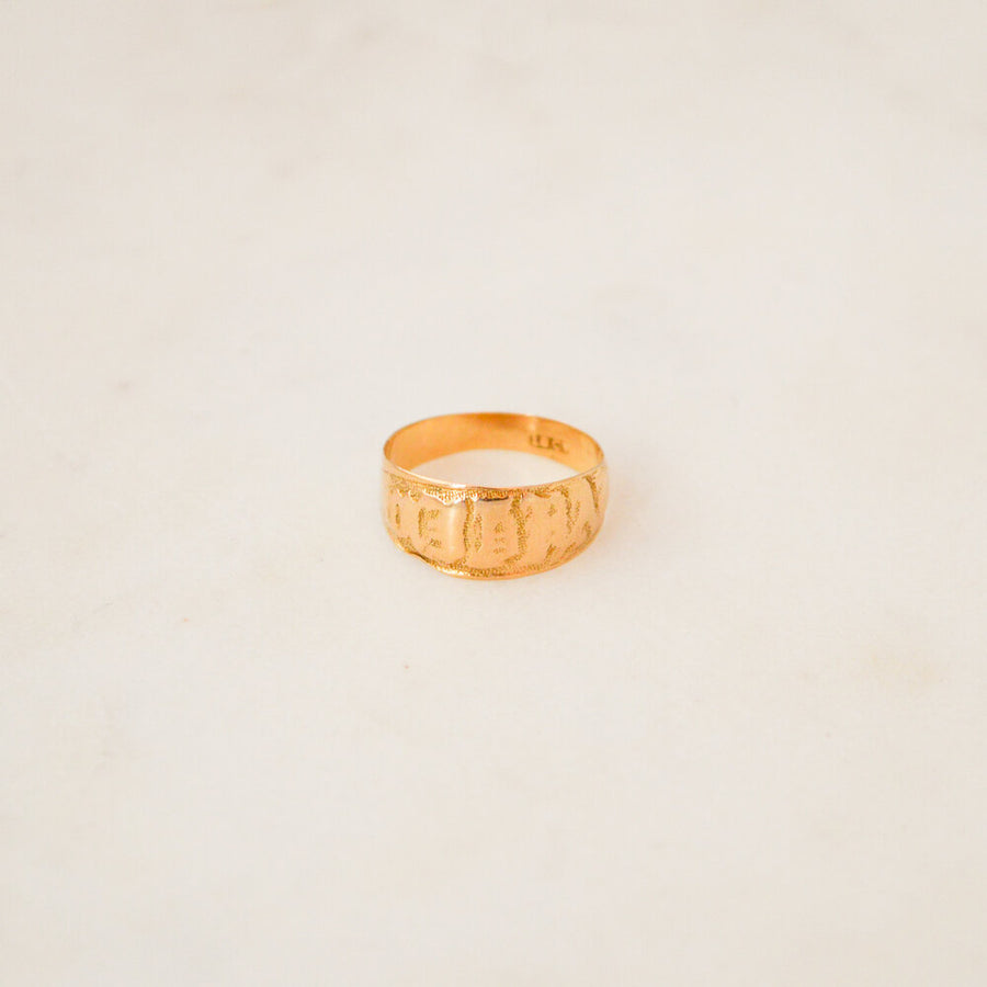 Victorian Engraved Ring