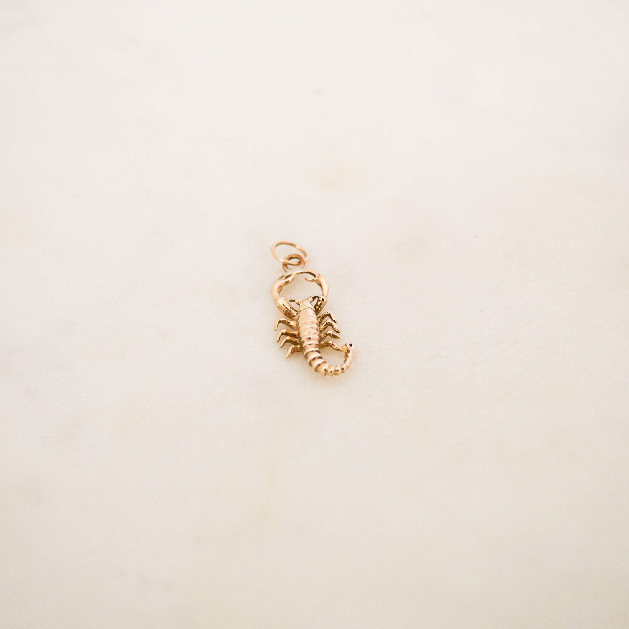 Scorpio 9ct Gold Pendant