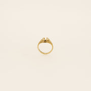 Eighties 9ct Gold Horseshoe Pinky Ring