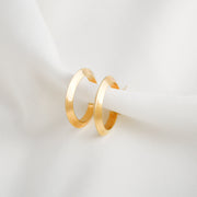 Chunky Gold Hoops