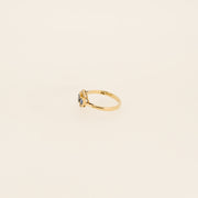 9ct Gold Sapphire & Diamond Ring