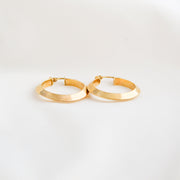 Chunky Gold Hoops