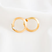 Chunky Gold Hoops