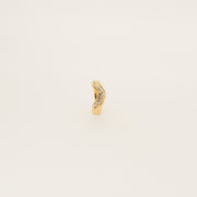 Diamond Half Moon Ring