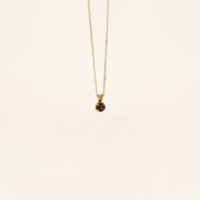 9ct Gold Garnet Necklace
