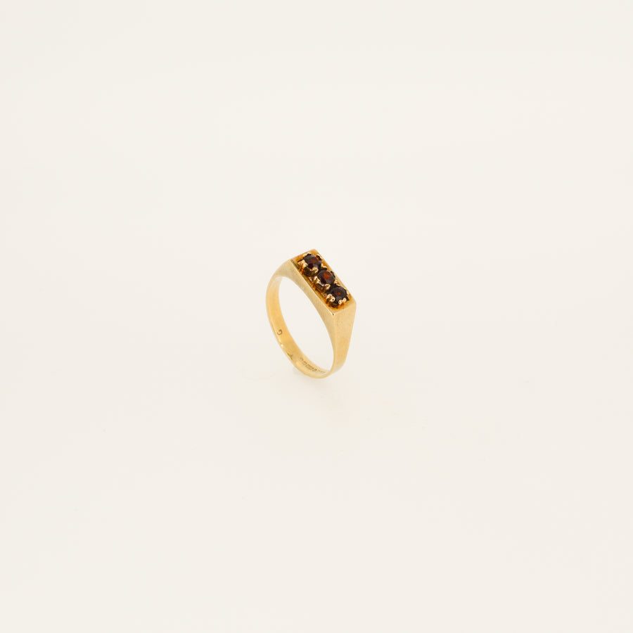 1970's Garnet Ring