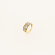 9ct Gold Diamond Pave Ring