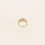 9ct Gold Diamond Pave Ring