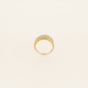 9ct Gold Diamond Pave Ring