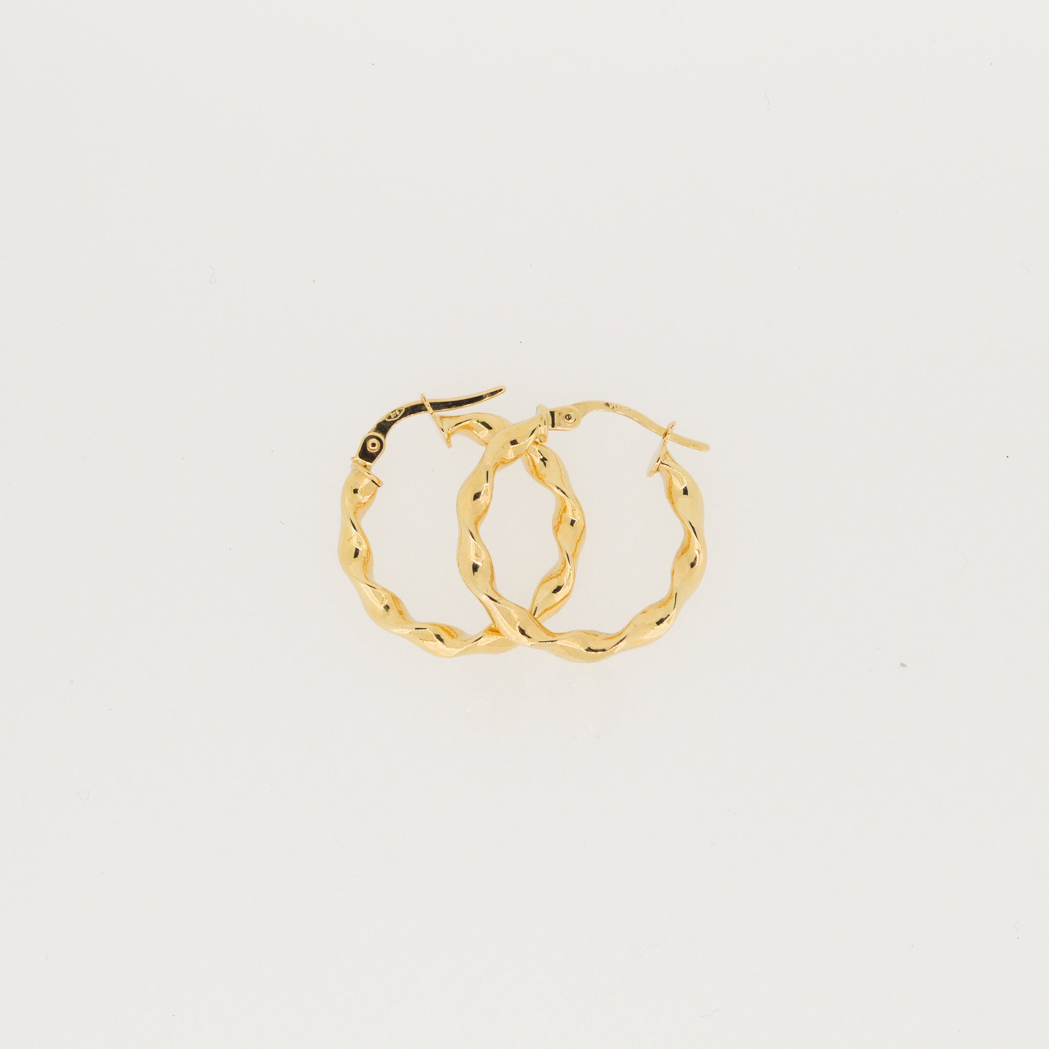 Twist Creole Earrings - 19mm