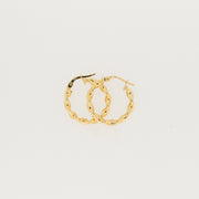 Twist Creole Earrings - 19mm
