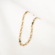 Sapphire and Gold Bracelet