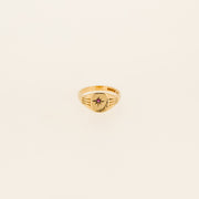 9ct Gold Ruby Signet Ring