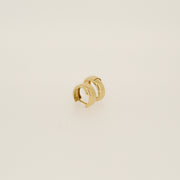 Gold Huggie Earrings - 12mm