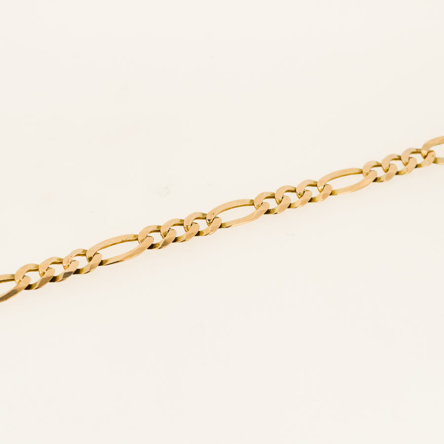 9ct Gold Chunky Figaro Bracelet