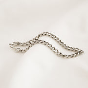 1940s Silver Chain Bracelet