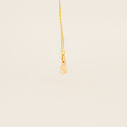 Miniature 9ct Gold S Initial Pendant