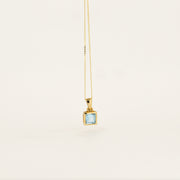 9ct Gold Topaz November Birthstone Necklace