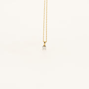 9ct Gold and Diamond Birthstone Necklace