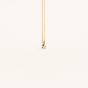 9ct Gold and Diamond Birthstone Necklace