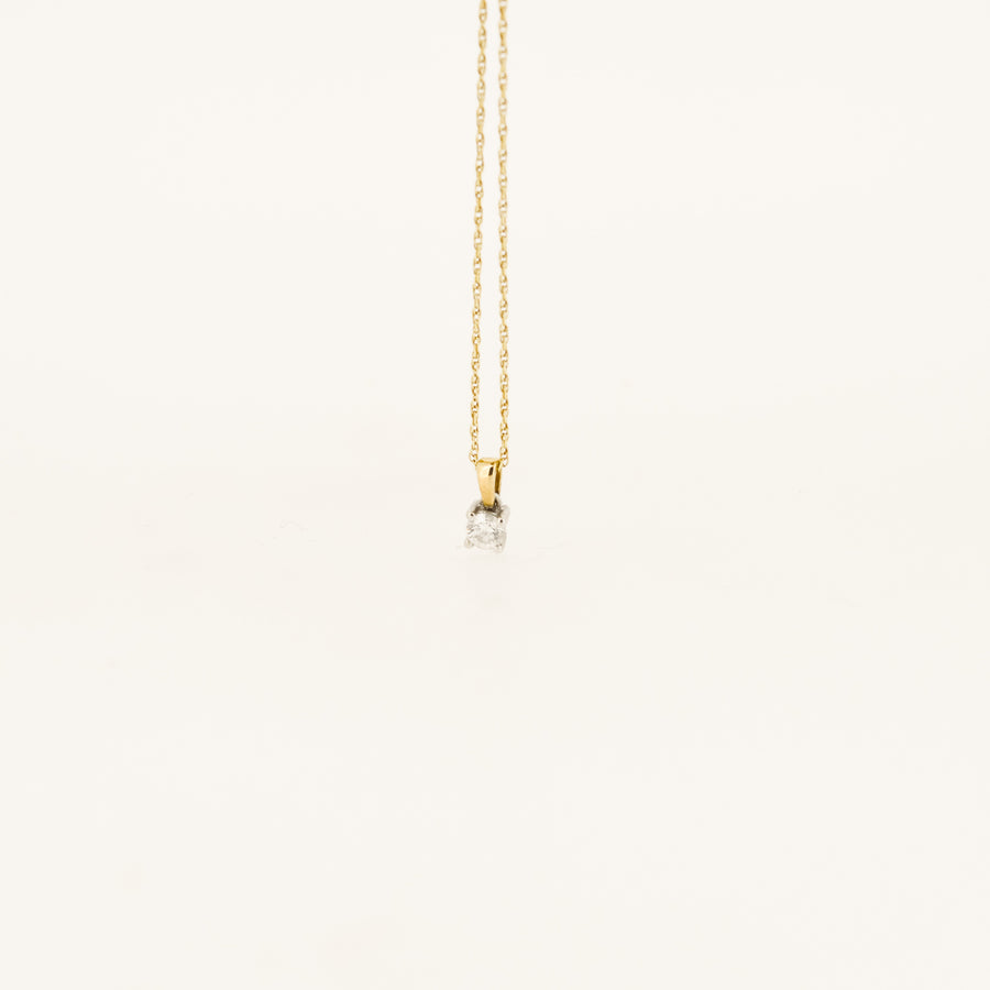 9ct Gold and Diamond Birthstone Necklace