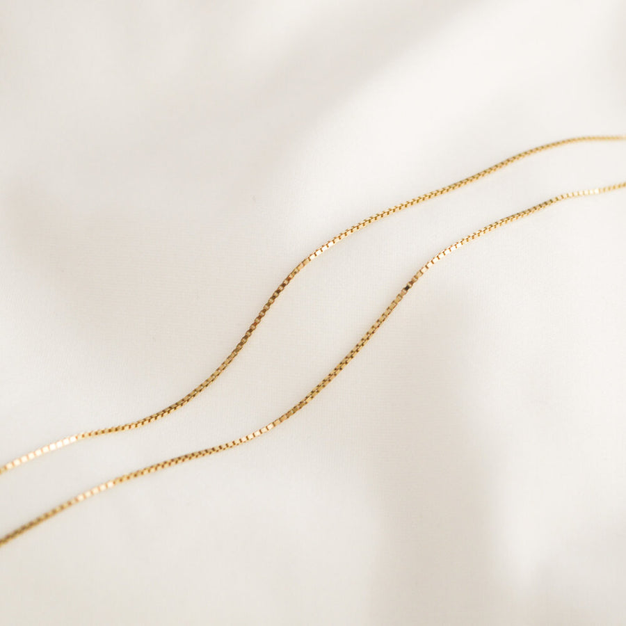 Box Link Necklace