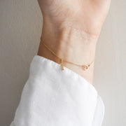 Everyday 9ct Gold Friendship Chain Bracelet