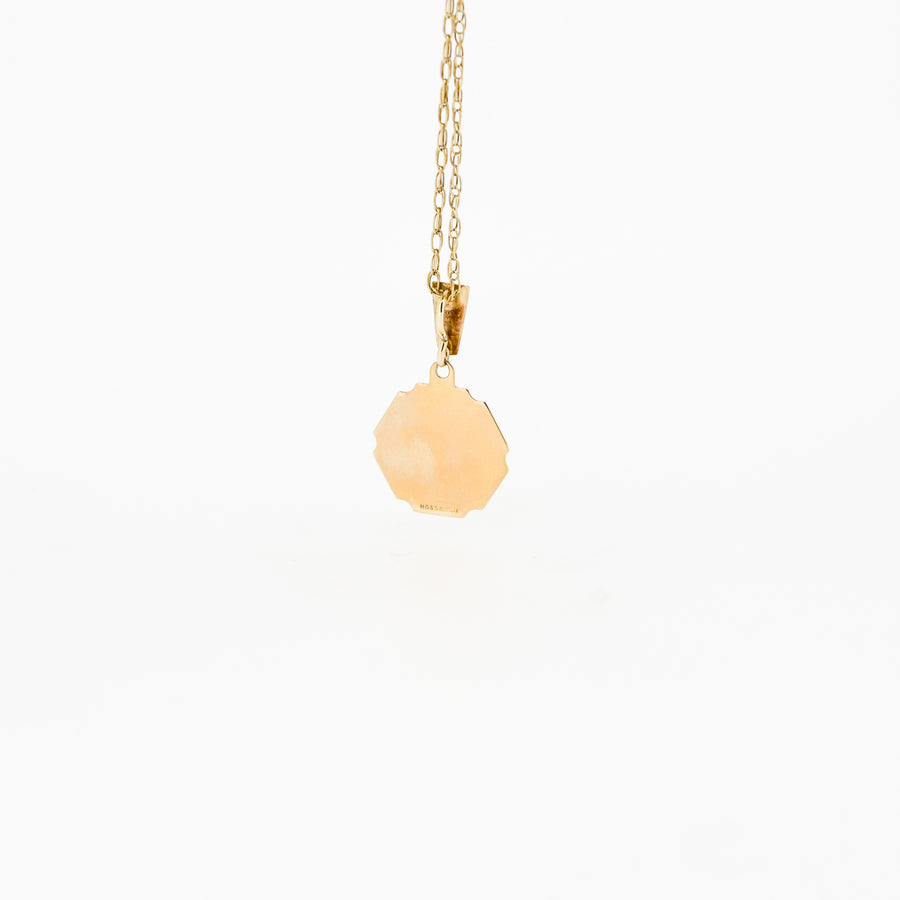 9ct Gold Aries Necklace