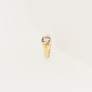 90's Amethyst and 9ct Gold Vintage Ring