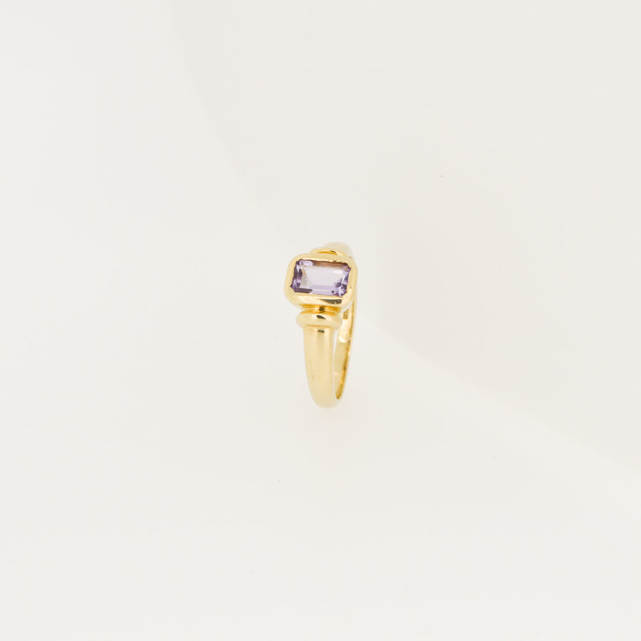 90's Amethyst and 9ct Gold Vintage Ring