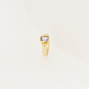 90's Amethyst and 9ct Gold Vintage Ring