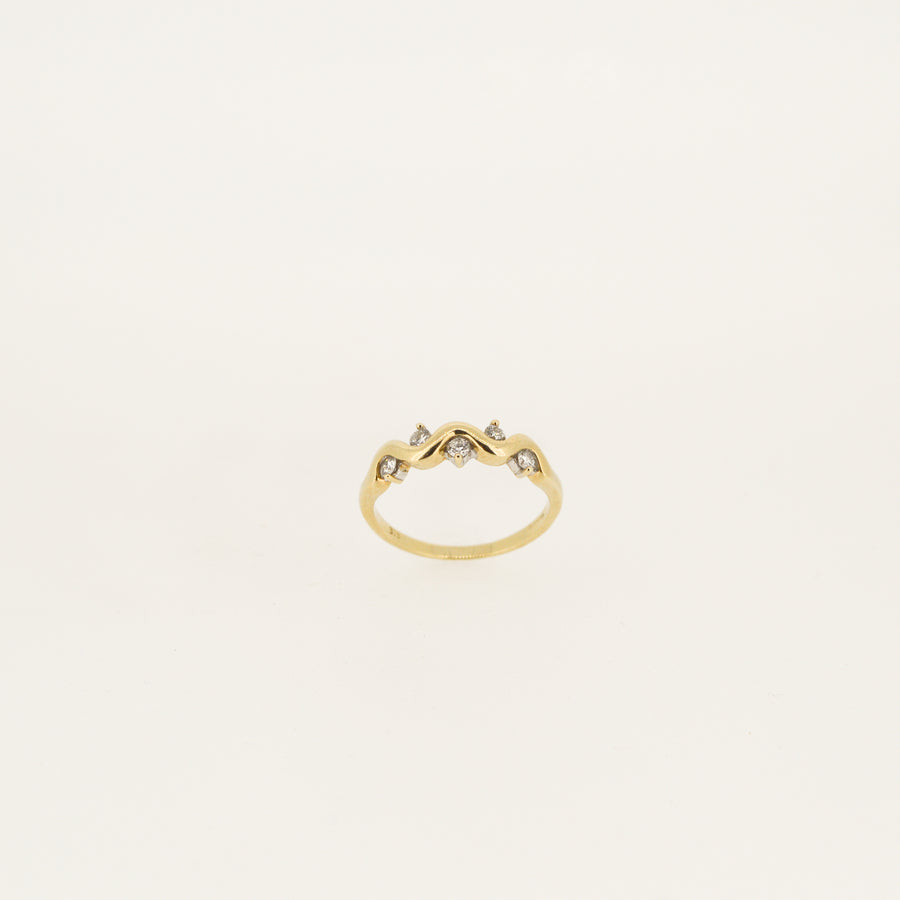 9ct Gold 0.20ct Diamond Wedding Ring