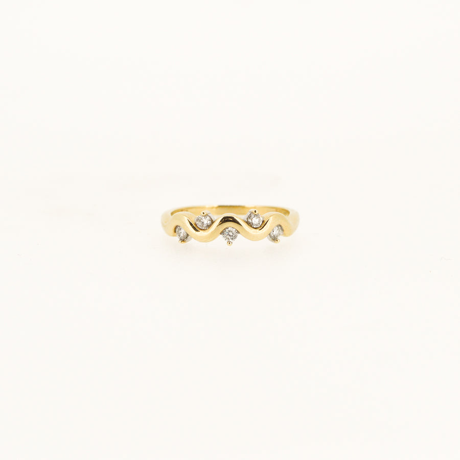 9ct Gold 0.20ct Diamond Wedding Ring