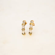 Diamond Horn Earrings