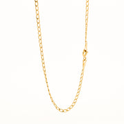 9ct Gold Open Curb 18" Necklace