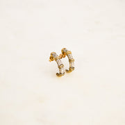 Diamond Horn Earrings