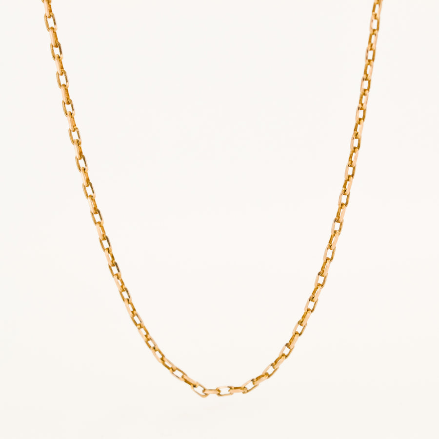 9ct Gold Trace Chain 20" Necklace